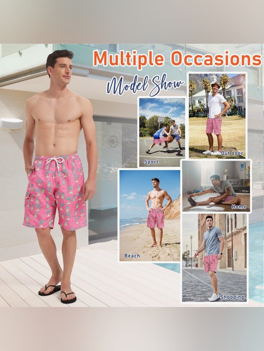 Pineapple Pete Swim Trunks